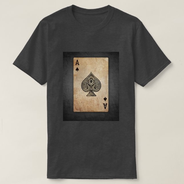 "Vintages Karoass" Antikendruck T - Shirt (Design vorne)