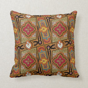 Vintages Kaschmir-Muster Kissen