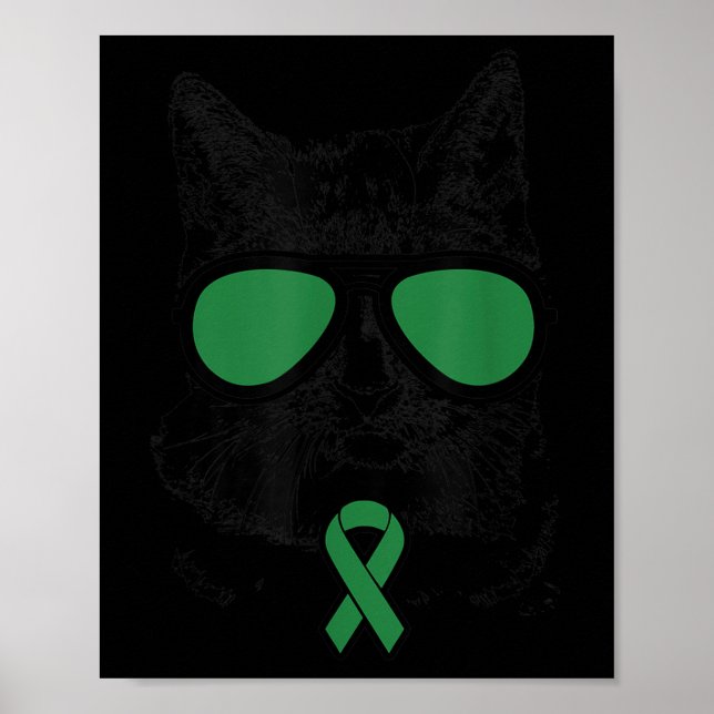 Vintages Katzenbewusstsein Poster (Vorne)