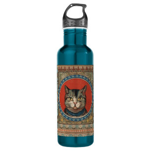 Vintages Katzenleben für Kitty Cat Classic Trinkflasche