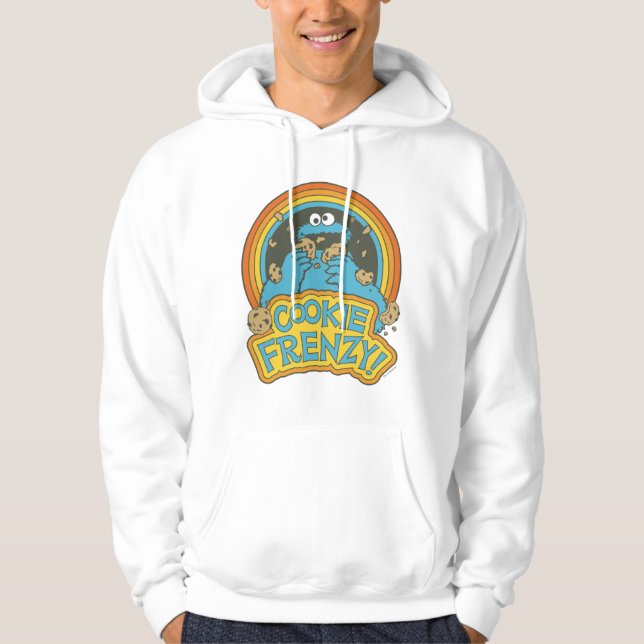 Vintages Keksmonster | Cookie Frenzy Hoodie (Vorderseite)