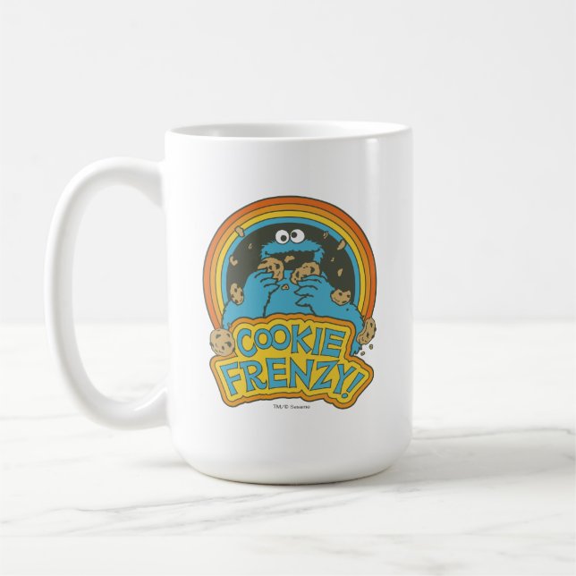 Vintages Keksmonster | Cookie Frenzy Kaffeetasse (Links)