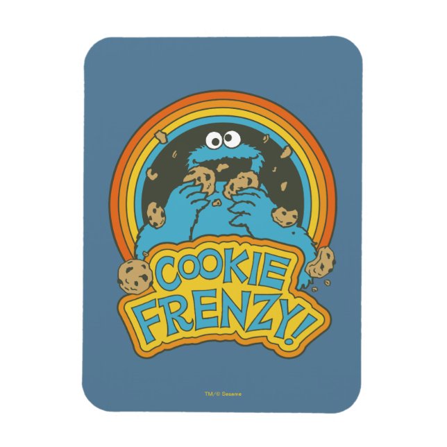 Vintages Keksmonster | Cookie Frenzy Magnet (Vertikal)