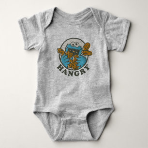 Vintages Keksmonster   Hangry Baby Strampler