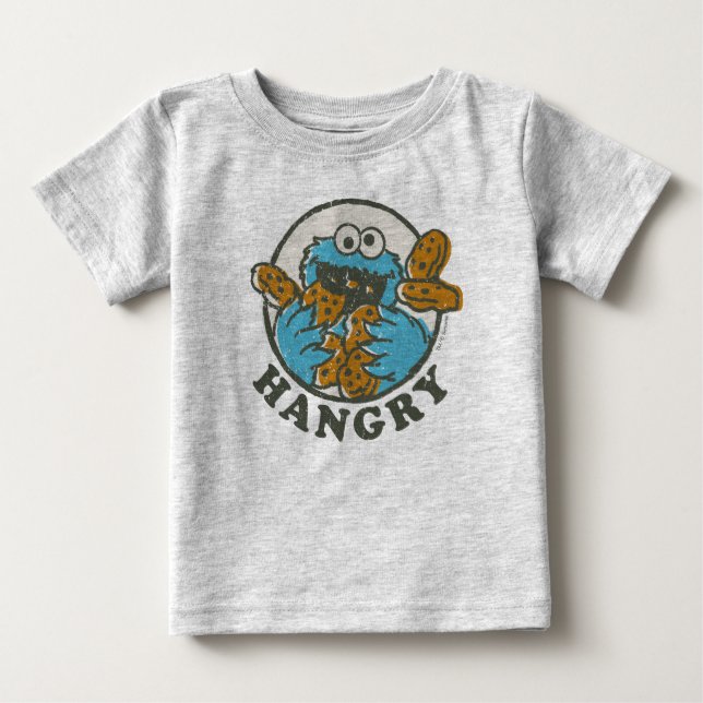 Vintages Keksmonster | Hangry Baby T-shirt (Vorderseite)