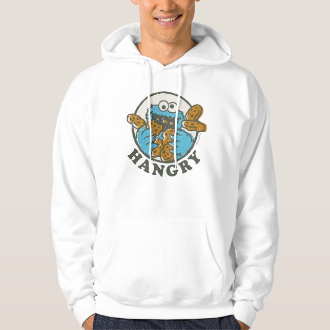 Vintages Keksmonster | Hangry Hoodie (Vorderseite)