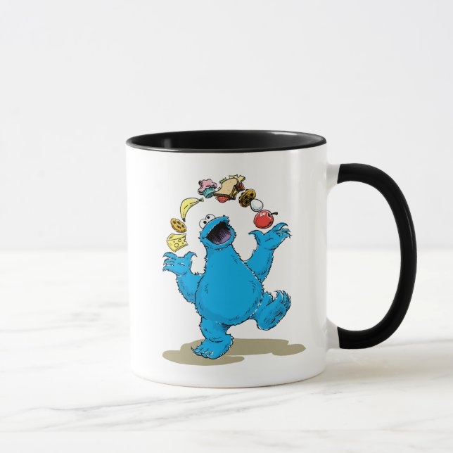 Vintages Keksmonster Tasse (Rechts)