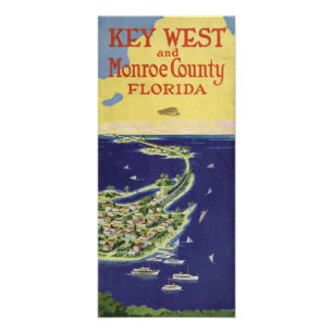 Vintages Key West Monroe County Florida Fotodruck