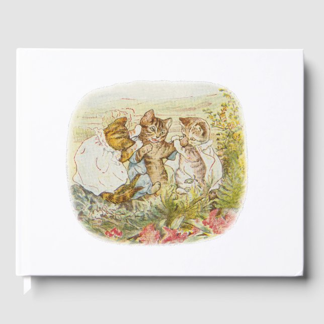 Vintages Kinderbuch Kinderzimmer Kinderzimmer Zimm Gästebuch (Vorderseite)