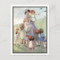 Vintages Kindermädchen - Ehre C. Bewerbung