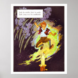 Vintages Kinderzimmer drucken - Jack ist genial Poster