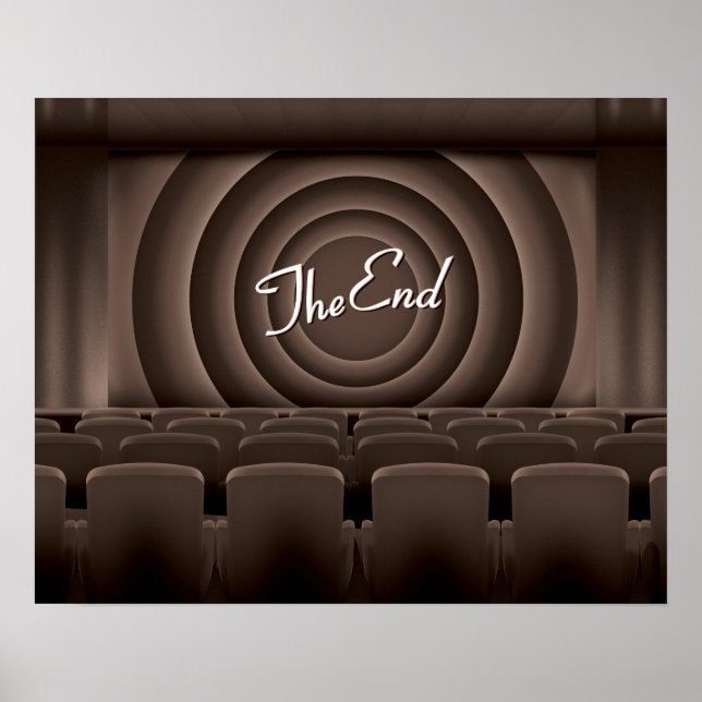 Vintages Kinotheater Poster (Vorne)