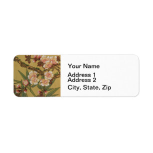 Vintages Kirschblühen asiatische japanische Blume