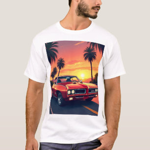 Vintages klassisches Auto - Cool Nostalgie T-Shirt