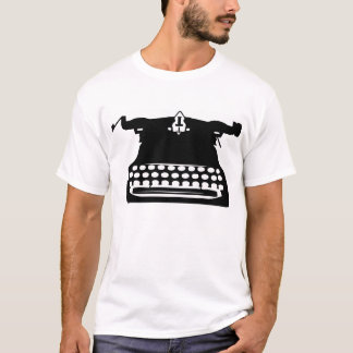 Vintages klassisches Schreibmaschine T-Shirt