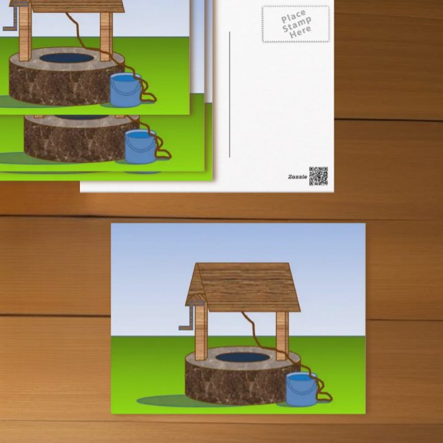 Vintages klassisches Wunschgut Postkarte (Von Creator hochgeladen)