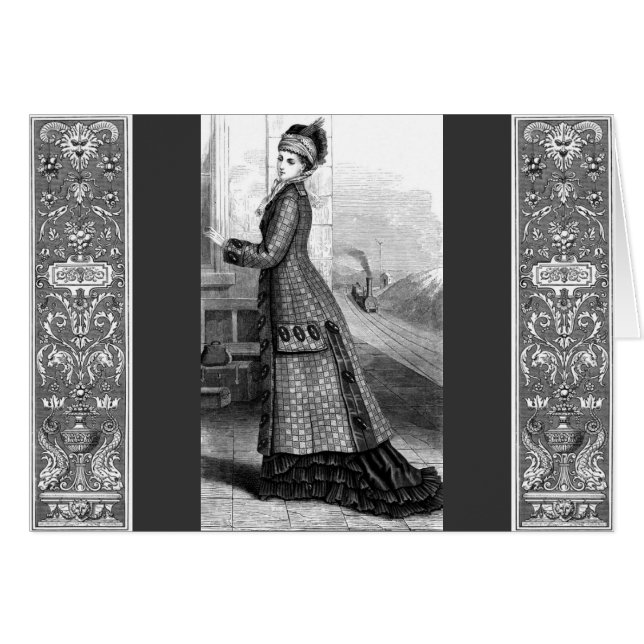 Vintages Kleid (Vorderseite (Horizontal))