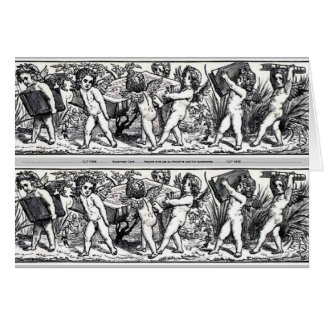 Vintages kleines Buch-tragendes Engel-Lesezeichen