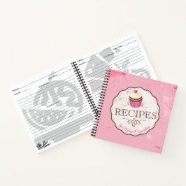 Vintages Kochbuch Notizbuch