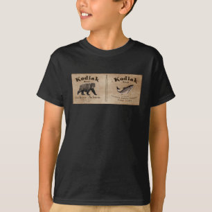 Vintages Kodiak-Lachs-Label T-Shirt