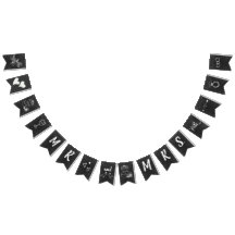 Vintages Kopfbrett-Look Hochzeitsfest