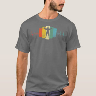 Vintages Kraftheartbeat-Heartbeat-Gym T-Shirt