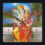 VINTAGES Krishna Indien Kanada Quadratische Wanduhr<br><div class="desc">Geburtstag, Jahrestag, Verlobung, Weihnachten, Mamma, Vati, Sohn, Ehefrau, Freundin, Abschluss,
, wedding, Feiertage, Feiern, Bruder, Schwester, Freund, </div>