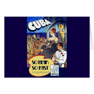 Vintages Kuba so schnell unterwegs