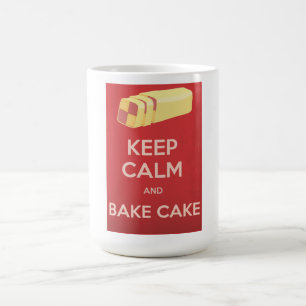 Vintages Kuchen-Muster Tasse