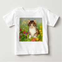 Vintages Lächeln Katze Illustration