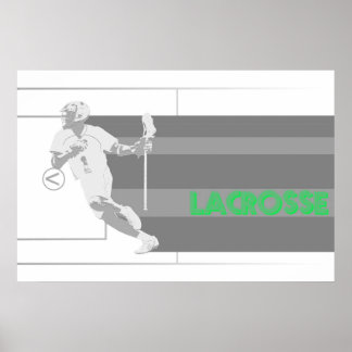 Vintages Lacrosse-Plakat Poster
