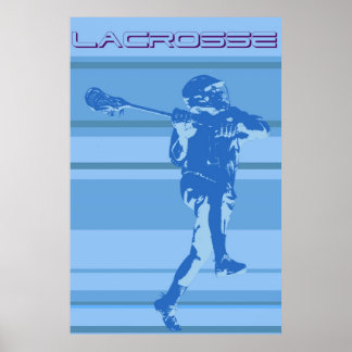 Vintages Lacrosse Striptester Poster