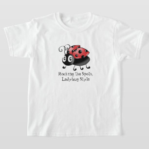 Vintages Ladybug Retro Red Insect T-Shirt