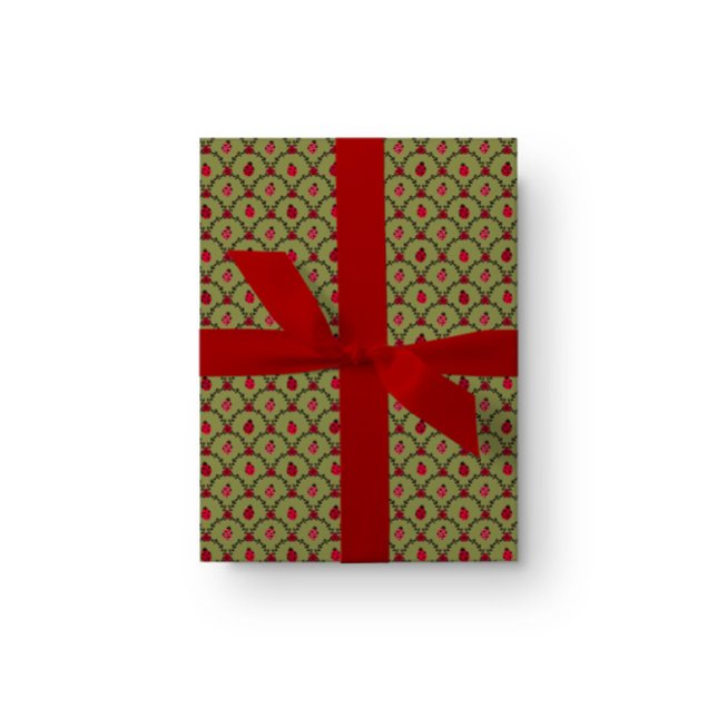 Vintages Ladybug Wrapping Paper Geschenkpapier (Von Creator hochgeladen)