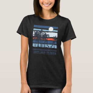 Vintages Lakeland Florida Summer Travel 80er Beach T-Shirt