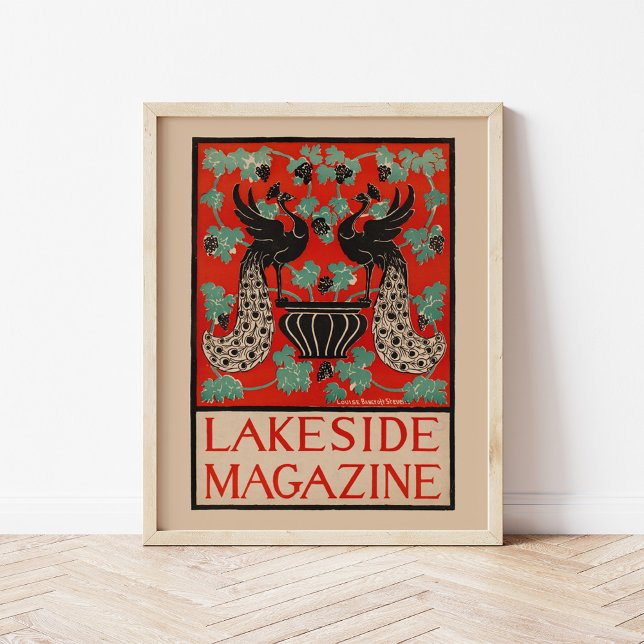 Vintages Lakeside-Magazin Poster (Von Creator hochgeladen)