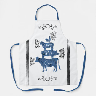 Vintages Landhaus Schürze