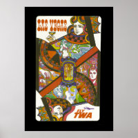 Vintages Las Vegas Travel Poster