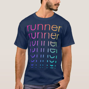 Vintages Laufen für Marathonläufer T-Shirt