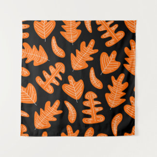 Vintages Leaf Exotic Pflanze Muster Wandteppich