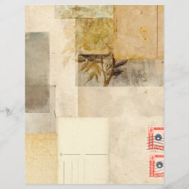 Vintages Leaf Journal-Scrapbook