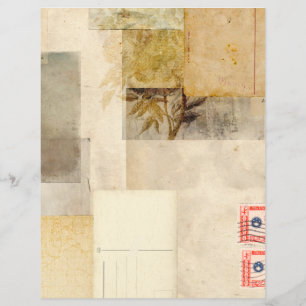 Vintages Leaf Journal-Scrapbook