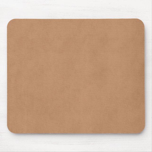 Vintages Lederbraun-Papiervorlage Mousepad (Vorne)