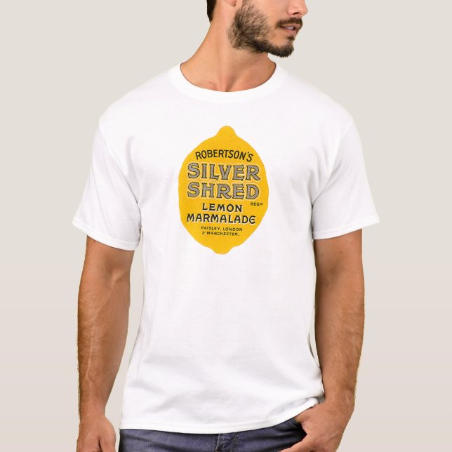 Vintages Lemon-Marmalade-Label T-Shirt (Vorderseite)