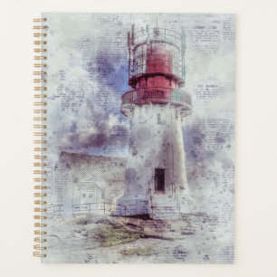 Vintages Leuchtturm Planer