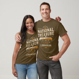 Vintages Librarian Apprecirement Gift T-Shirt