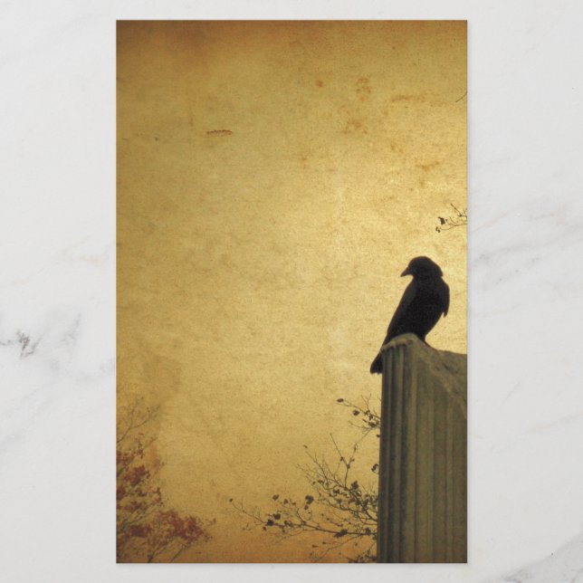 Vintages Licht Briefpapier (Vorderseite)