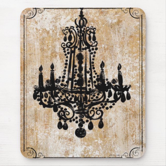 Vintages Licht Mousepad (Vorne)