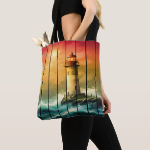 Vintages Light House Sea Shore
