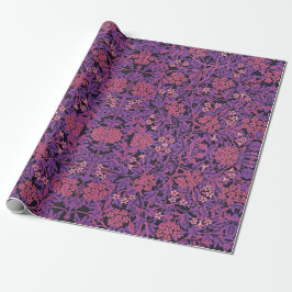 Vintages Lila Pink Jasmine von William Morris Geschenkpapier